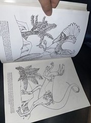 Dinosaur Coloring Book (Dover Nature Coloring Book) by Anthony Rao 90% Uncolored