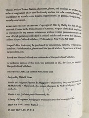 SIGNED Remarkably Bright Creatures by Shelby Van Pelt Trade PB ~ STENCILED EDGES