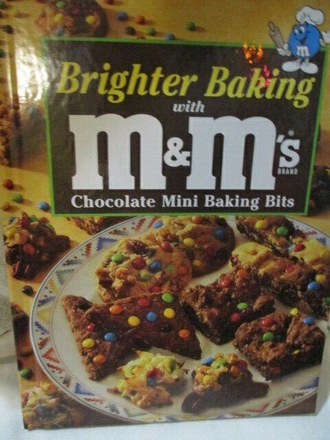 Brighter Baking with M & M’s Brand Chocolate Mini Baking Bits 96 Pages 1996