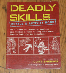 Deadly Skills Puzzle and Activity Book by Clint Emerson (2018, Trade Paperback)