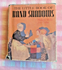 The Little Book of Hand Shadows Phila H Webb Running Press Miniature Edition VTG