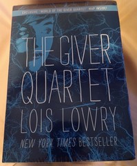 NEW SEALED The Giver Quartet 4 Book Box Set Hardcover Slipcase Lois Lowry + MAP