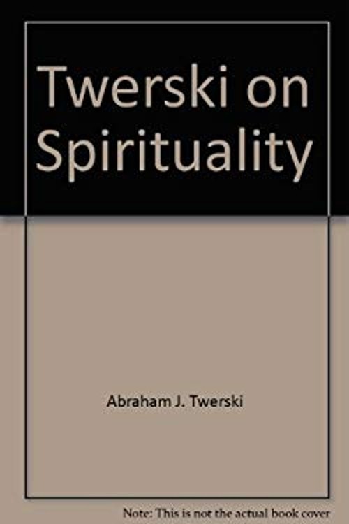 Twerski on Spirituality Paperback Abraham J. Twerski