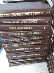 Louis L’Amour Leatherette Western Books-Choose Your Title-Drop Down Menu Bantam