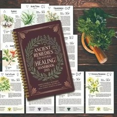 The Natural Healing Handbook – Ancient Herbal Remedies Spiral-Bound Guide