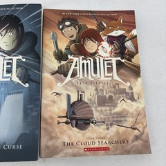 Lot of 3 AMULET Series Books #1-3 by Kazu Kibuishi Graphic Novels
