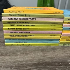 Lot of 23 Kaufman International Dinner party series Buzza Books 1971