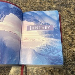 David Jeremiah Leather Bound- Moments W/ God, Strength for Today &
