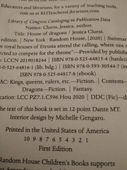House Of Dragons By Jessica Cluess 1st Edition/1st Printing 2020 HC/DJ Book
