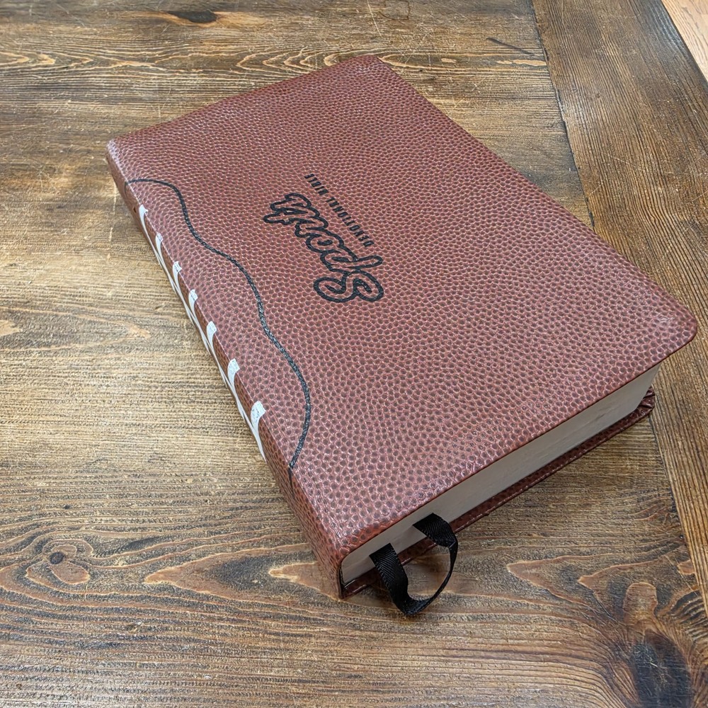 Sports Devotional Bible Zondervan 2002 New International Version NIV Football