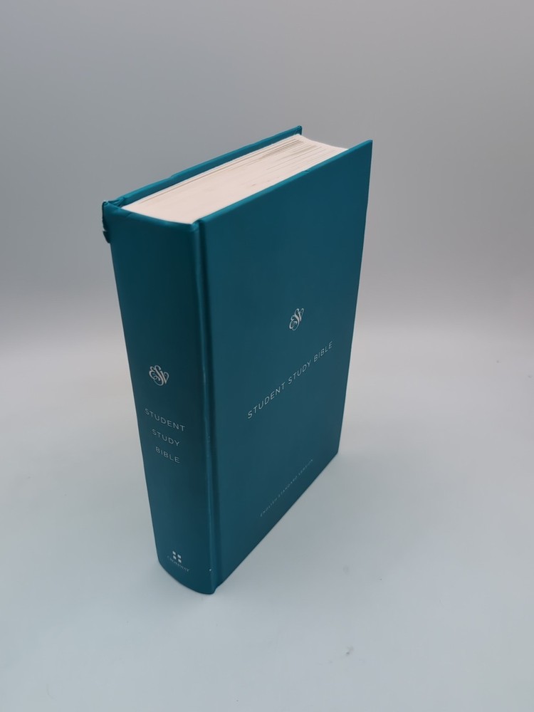 ESV Student Study Bible (Hardcover, Blue) by Esv Esv Bibles (2015, Trade…