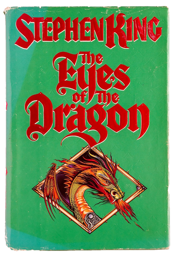 The Eyes of the Dragon Stephen King 1987 Hardcover w/Dustjacket David Palladini