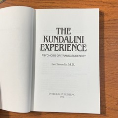 The Kundalini Experience: Psychosis or Transcendence by Lee Sannella, MD 1992 SC