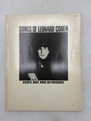 Songs of Leonard Cohen Sheet Music Words Photos 1969 Amsco Music Book
