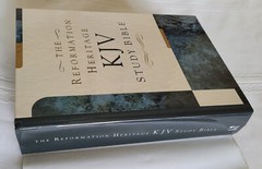 Reformation Heritage KJV Study Bible – H/C D/J – VG Condition