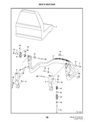 BOBCAT S175 S185 Parts Manual 2003 SN 517625001 Up – WIRE BOUND – TOUGH COVERS