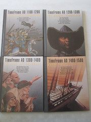 TIME LIFE BOOKS TIME FRAME LOT 12 VOLUMES 1000 1100 1200 1300 1400 AD Timeframe