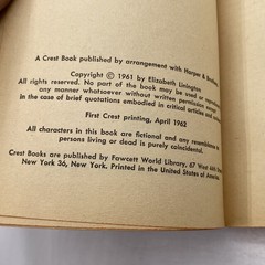 NIGHTMARE by ANNIE BLAISDELL CREST BOOK # s 518 1961 FIRST CREST PRINTING S518