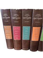 Reader’s Digest Complete Book Set 1-12 Family Treasury of Great Biographies 1stE