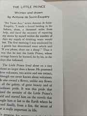 The Little Prince by Antoine De Saint Exupery Harcourt Brace and Company HBDJ
