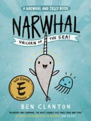 Narwhal: Unicorn of the Sea (A Narwhal and Jelly Book #1) – Hardcover – GOOD