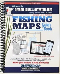 Detroit Lakes & Ottertail Area Fishing Maps Guidebook
