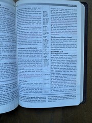 Midnight Tim Lahaye Prophecy Study Bible KJV Red Letter Burgundy Leather