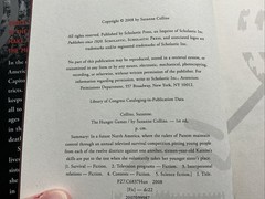 The Hunger Games – Suzanne Collins (1st edition) Scholastic, 2008