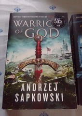 Andrzej Sapkowski Hussite books #1 _ #2 PB Tower of Fools Warrior of God 1st Ed