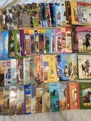 Lot 60+ Vintage to Now Children’s Chapter Books On Horses Saddle Club More Read
