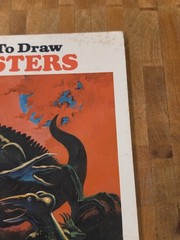 How to Draw Monsters by Larry Evans 1st Edition 1977 Toubador Press FREE S&H