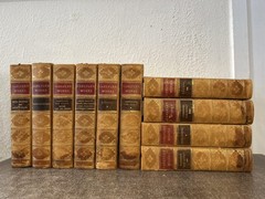 Thomas Carlyle’s Works (1890) Full Set, Leather, 20-Vols Bound in 10