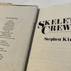 Skeleton Crew Stephen King First Edition HCDJ 1985 Putnam