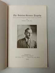 The Sudeten-German Tragedy by Austin App