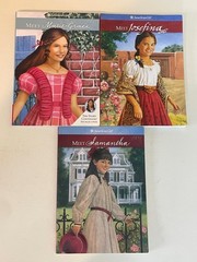 American Girl Book Lot Pleasant Company White Vintage Molly Kit Rebecca Addy