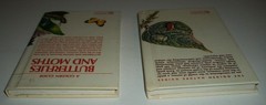 Golden Guide Butterflies Moths Insects Pests lot 2 hardcover ex-lib perma-bound