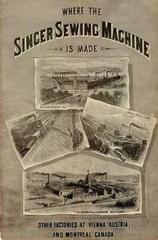 Singer Sewing Machine Improved Family Instruction Manual 1891 (19 Page)