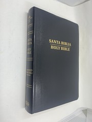 Biblia Bilingüe RVR 1960/KJV Negro Imitación Piel con índice bilingual bible