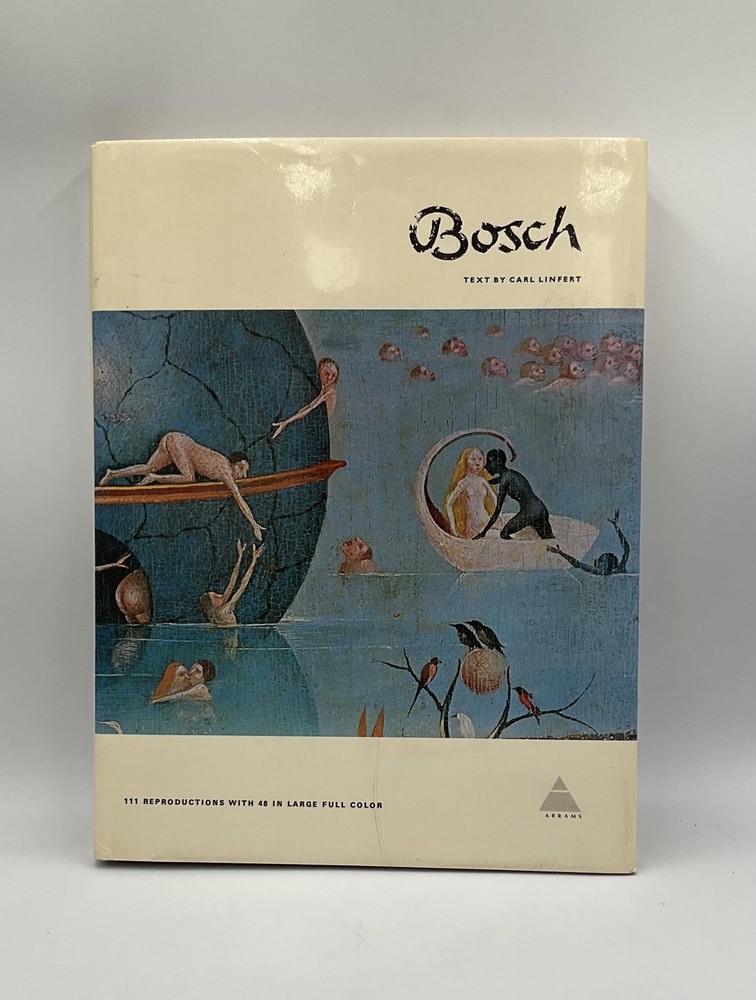 Vintage Bosch Carl Linfert Harry N. Abrams Off-White HC DJ 1970s Korea