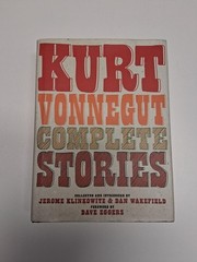 Kurt Vonnegut Complete Stories, Jerome Klinkowitz Hardcover 2017
