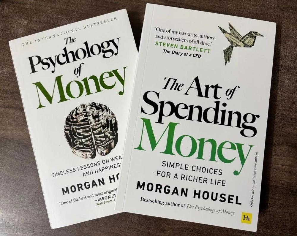 The Art of Spending Money & Psychology of Money by Morgan Housel, Paperback…