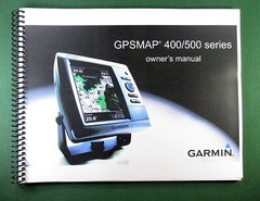 Garmin GPSMap 541 / 541s Owner’s Manual: Full Clor 96 Pages & Clear Covers