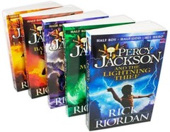 Percy Jackson 5 Books Collection Paperback Box Set – Ages 9-14 – By Rick Riordan