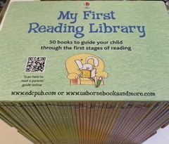 My First Reading Library by Usborne 50 Learning to Read Books Box Set