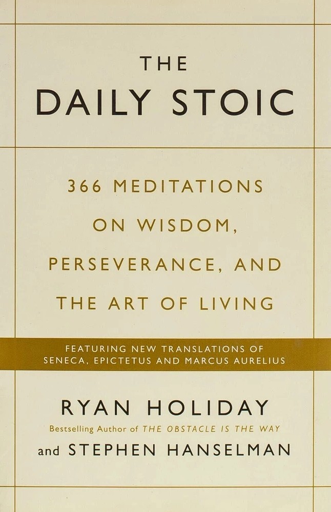 The Daily Stoic 366 Meditations on Wisdom By Ryan Holiday USA Stock