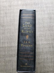 The Lord of the Rings 50th Anniversary Deluxe Edition JRR Tolkien Slipcase HC