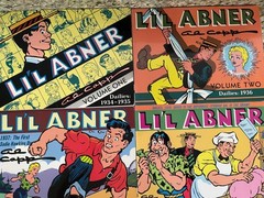 Lil Abner by Al Kap Dailies Volume 1-4, 6, 10-12 & 23 (9 Paperback)