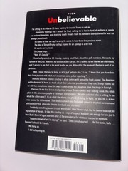 Unbelievable Katy Tur 2017 First Edition Political Memoir Dey St.