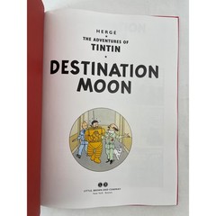 Hergé Tintin on the Moon Hardcover 2-in-1 Edition Destination Explorers 2019
