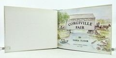 CORGIVILLE FAIR Tasha Tudor 1971 3rd Printing Signed HBDJ Near Fine